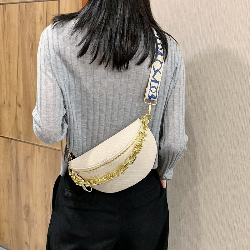 여성을위한 새로운 럭셔리 체인 가슴 가방 고품질 PU  - Luxury Bags Cute 리뷰 및 가격