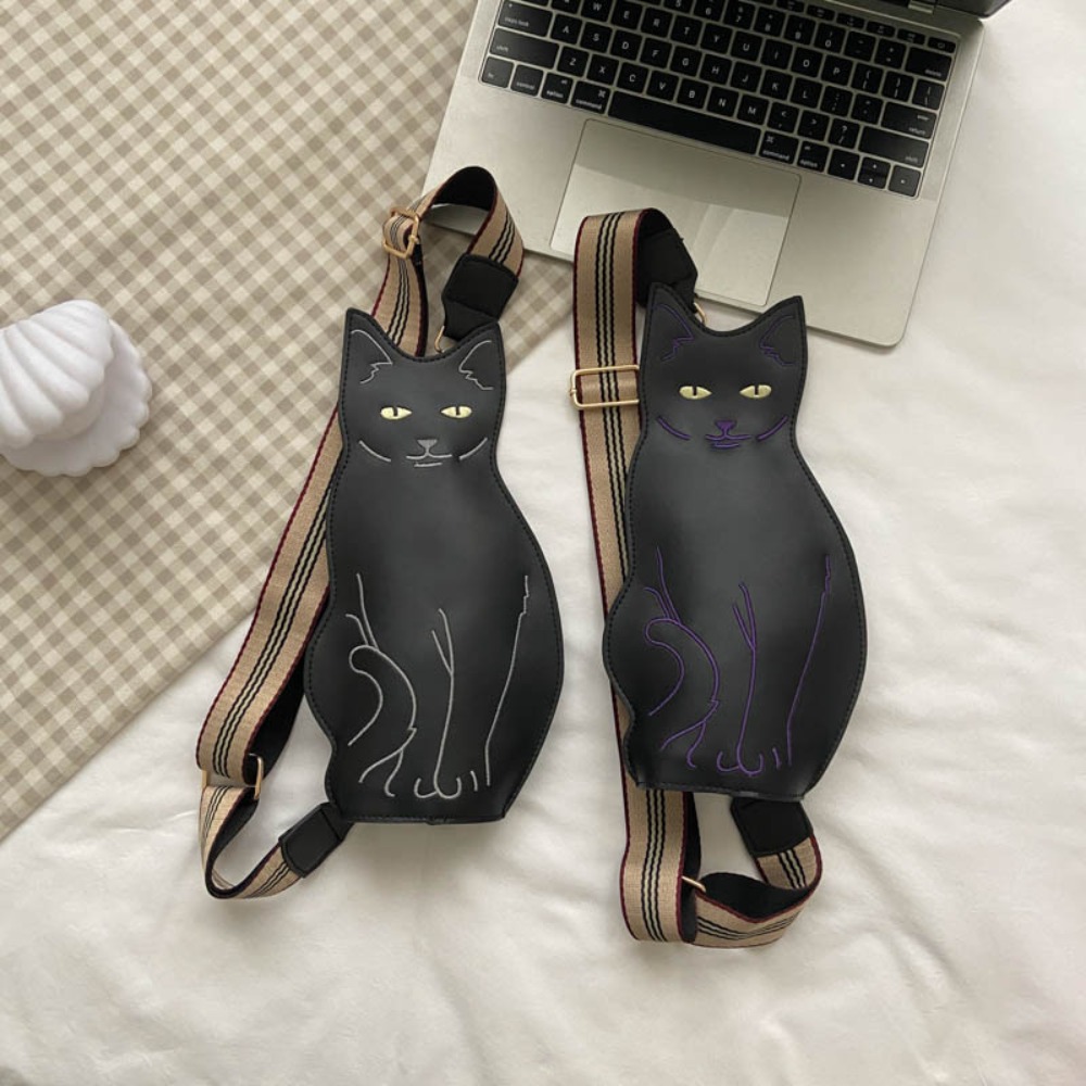 여성용 귀여운 고양이 숄더백 2025 여성용 재미있는  - Luxury Bags Cute 리뷰 및 가격