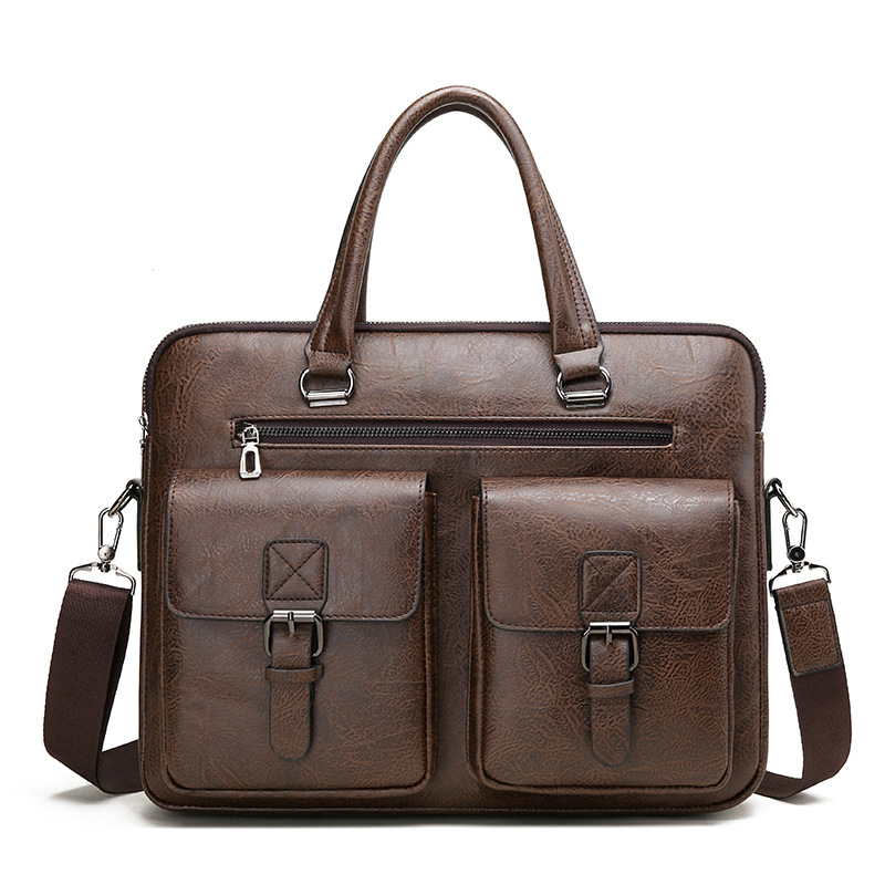 럭셔리 브랜드 남자 비즈니스 서류 가방 PU 가죽 메신 - Luxury Bags Tote 리뷰 및 가격