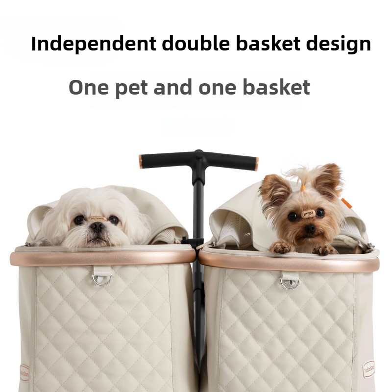 2 고양이를위한 귀여운 접이식 고양이 유모차 4 바퀴  - Luxury Bags Cute 리뷰 및 가격