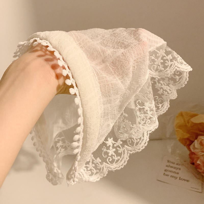 헤드 트라이앵글 스카프 헤어밴드 프리미엄 레이스 헤드스 - Luxury Bags Cute 리뷰 및 가격
