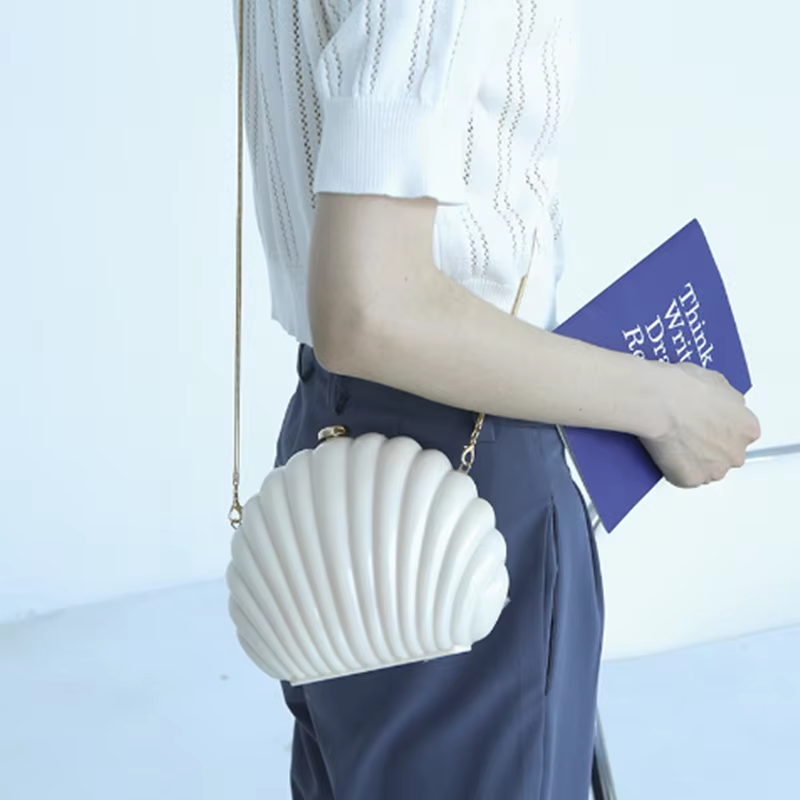 레이디 미니 쉘 백 아크릴 고품질 명품 디자이너 메이드 - Luxury Bags Cute 리뷰 및 가격