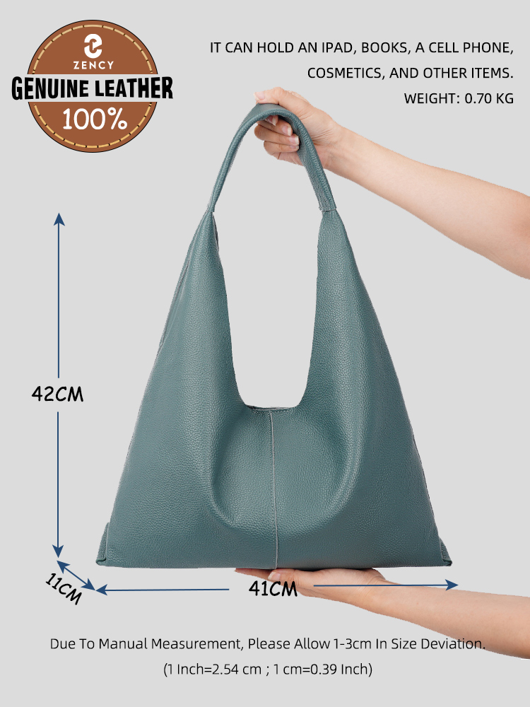젠시 소프트 천연 가죽 여성용 빅 토트백 핸드백 대용량 - Luxury Bags Tote 리뷰 및 가격