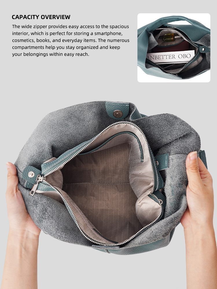 젠시 소프트 천연 가죽 여성용 빅 토트백 핸드백 대용량 - Luxury Bags Tote 리뷰 및 가격