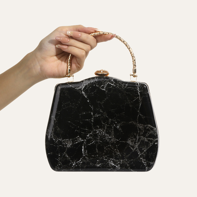 새로운 트렌디 핸드백 패션 여성 가방 부티크 아크릴 럭 - Luxury Bags Cute 리뷰 및 가격